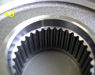 gear internal deburring