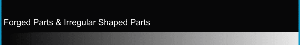 forged parts & irregular shaped parts